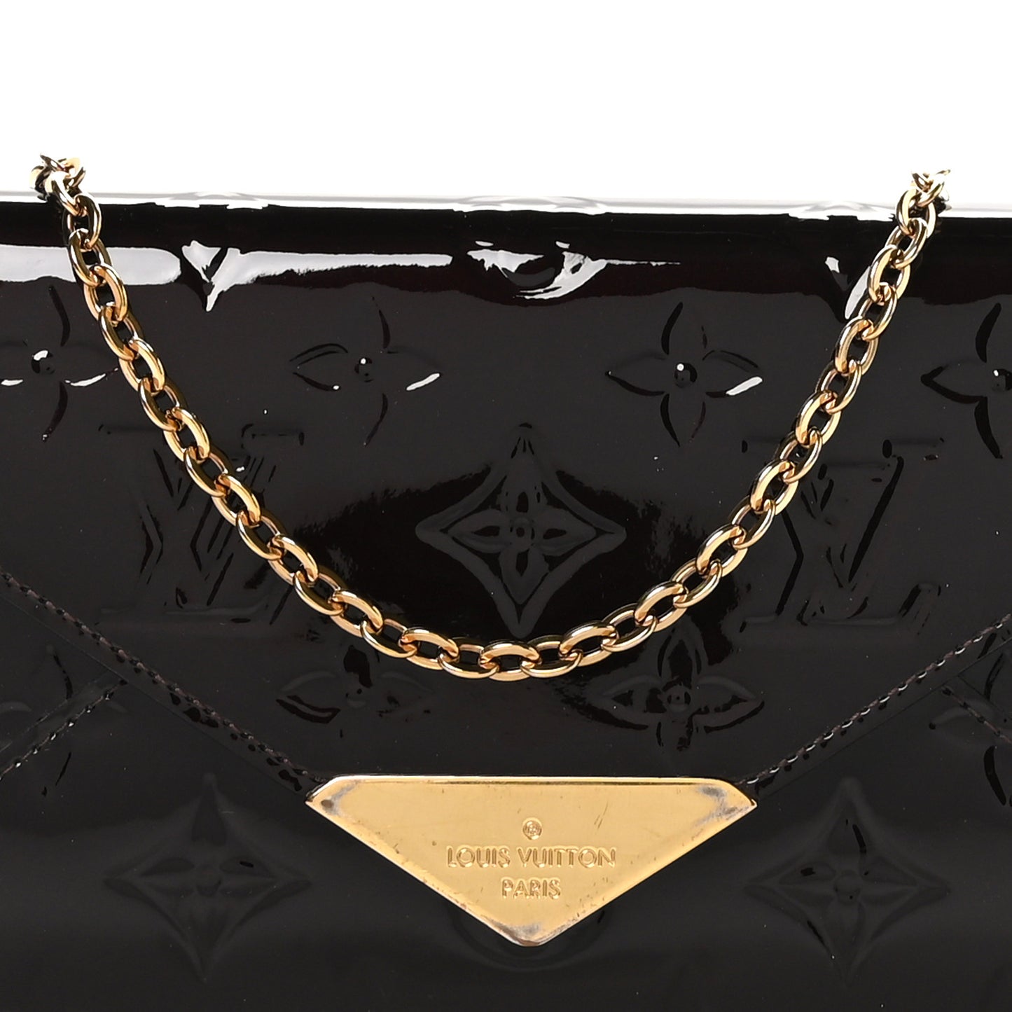 Vernis Mira MV Chain Wallet Amarante