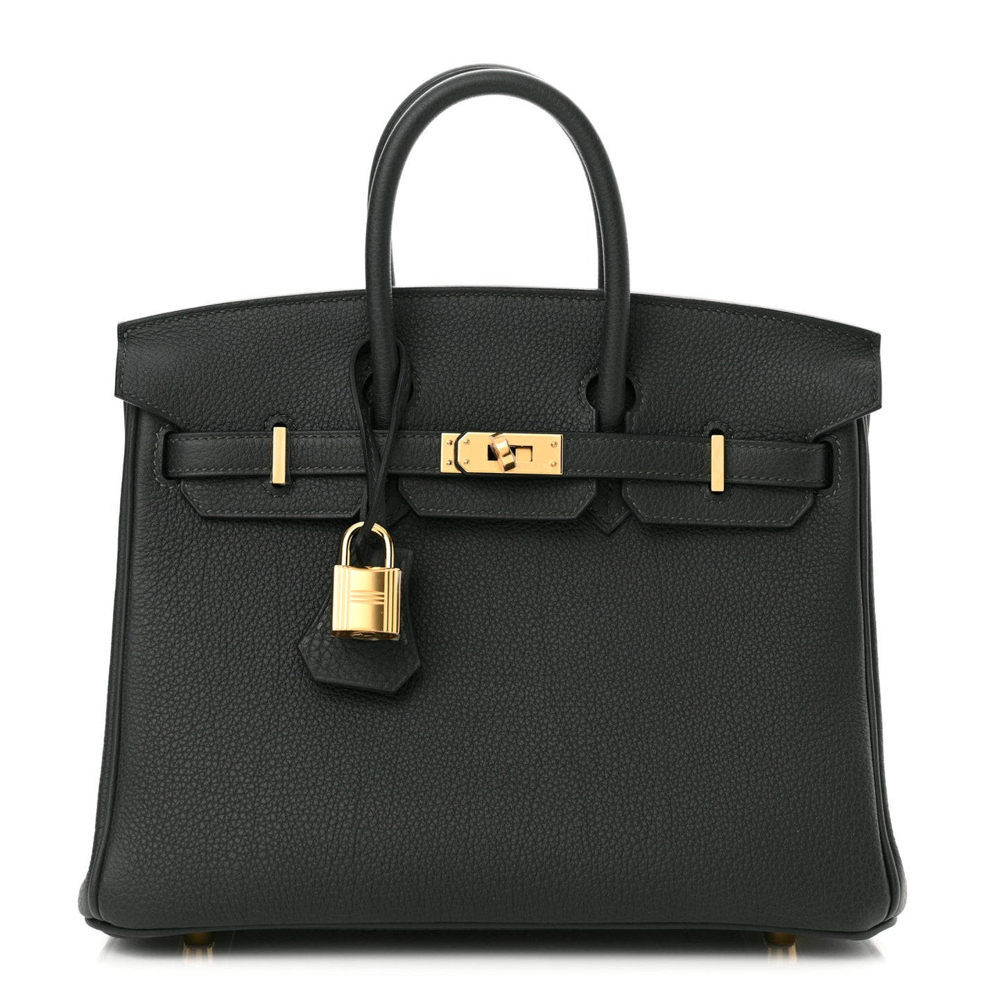 Togo Birkin 25 Vert Fonce
