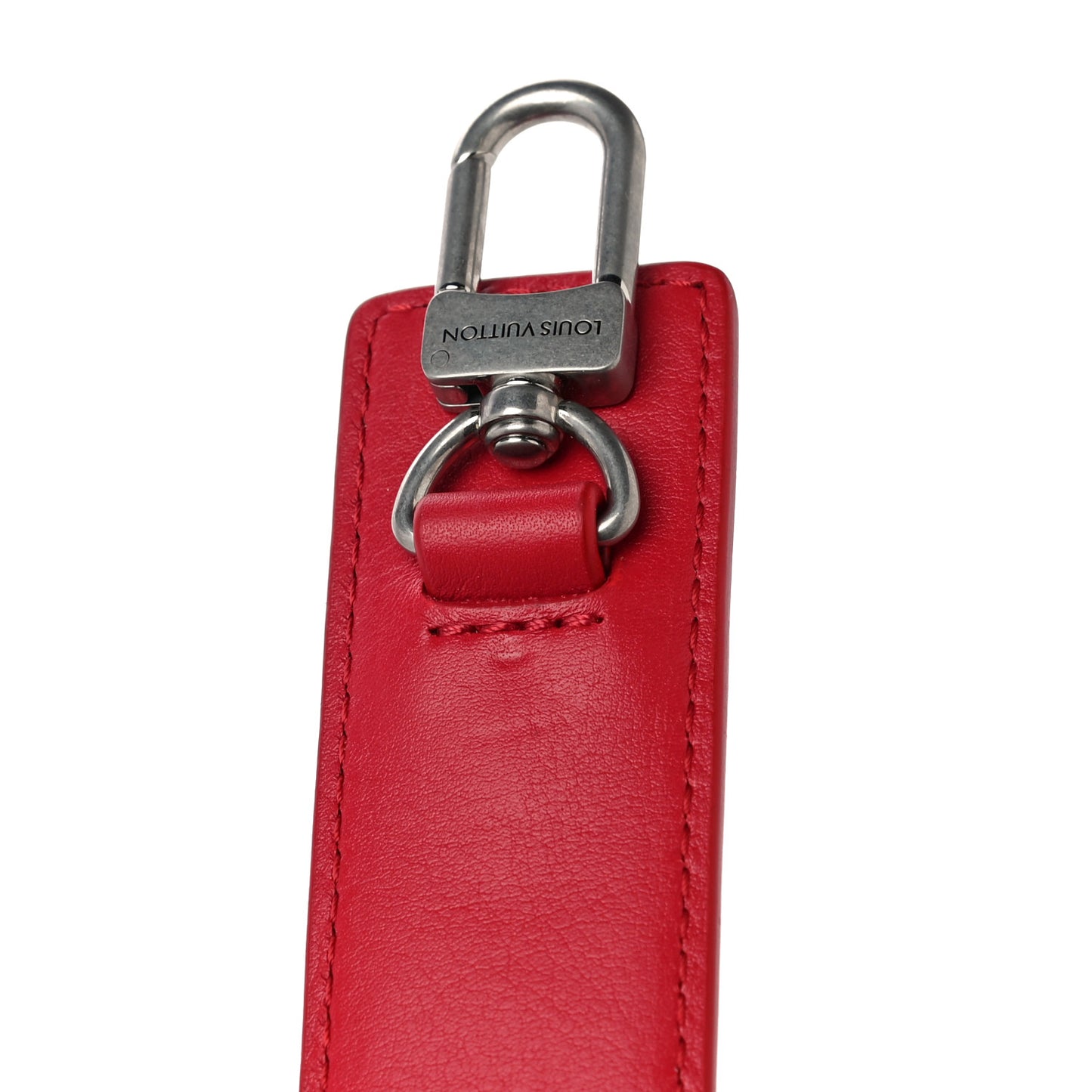 Calfskin New Wave Short Strap Red