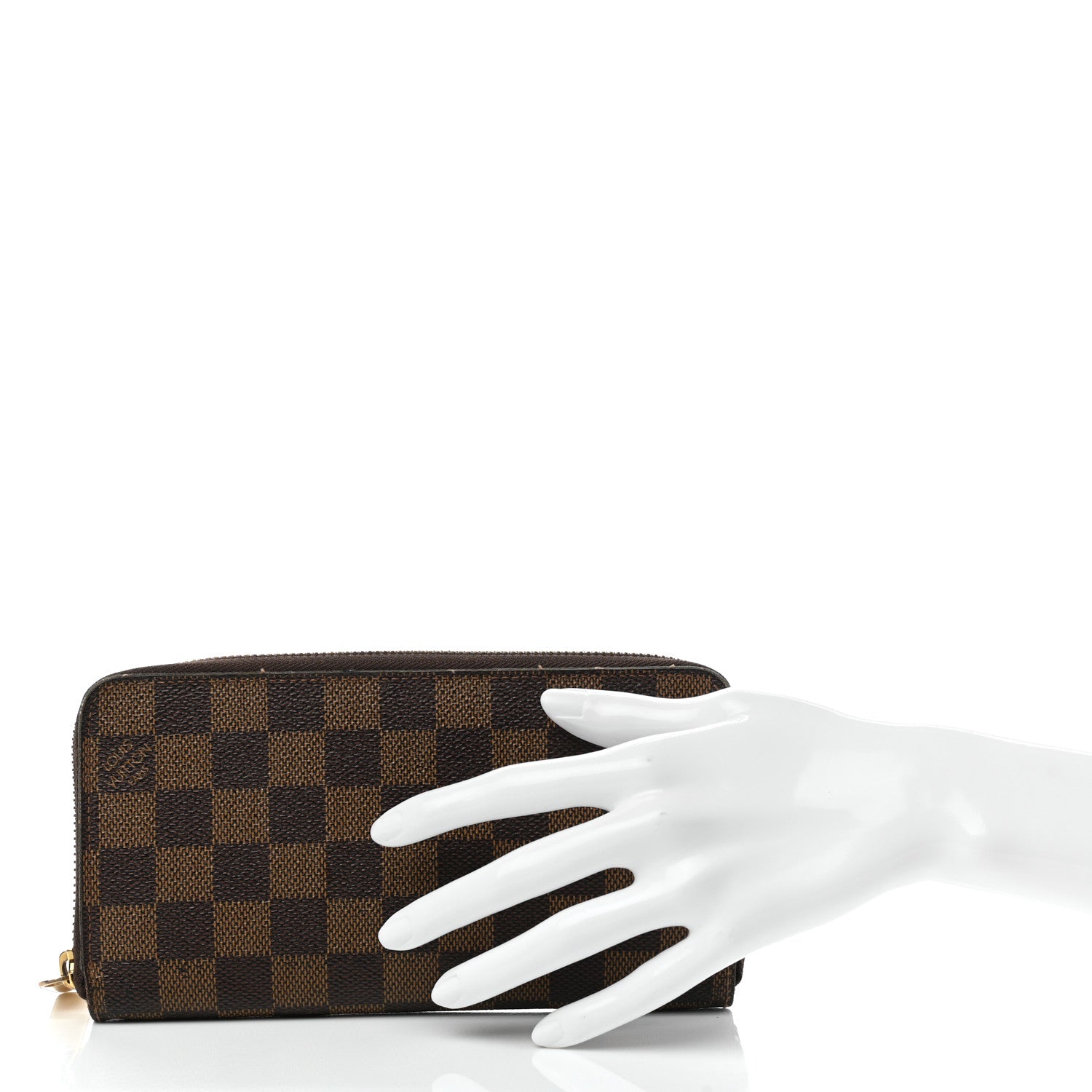 Louis Vuitton Damier Ebene Zippy Wallet 2 of 8