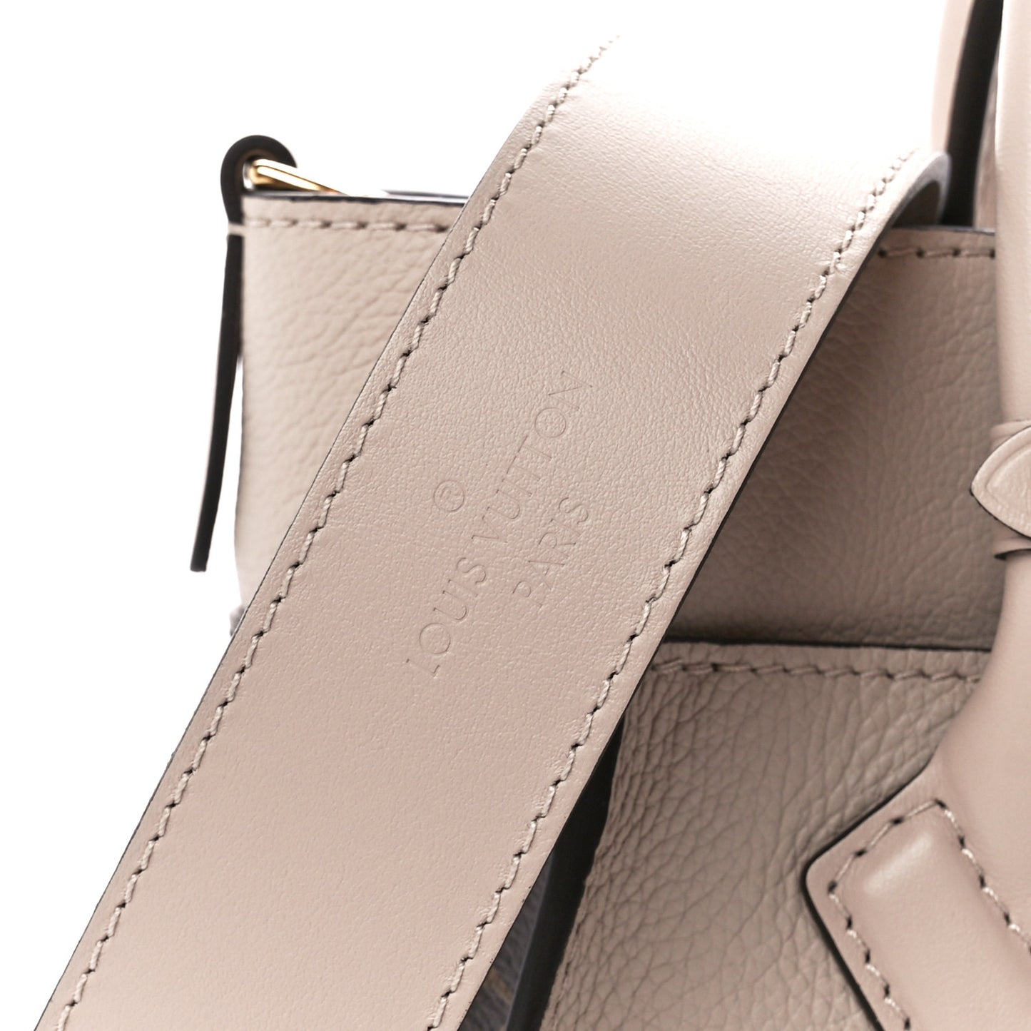 Calfskin Monogram On My Side PM Greige