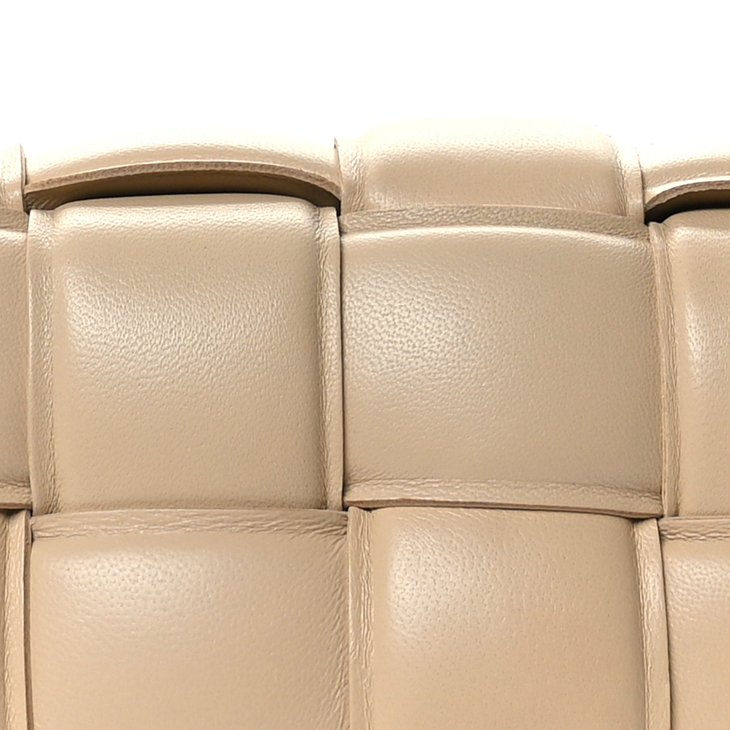 Nappa Maxi Intrecciato Padded The Belt Cassette Bag Porridge