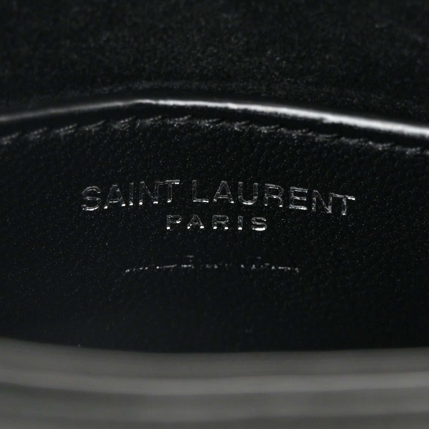 Patent Calfskin Mini Le 5 A 7 Vertical Hobo Black