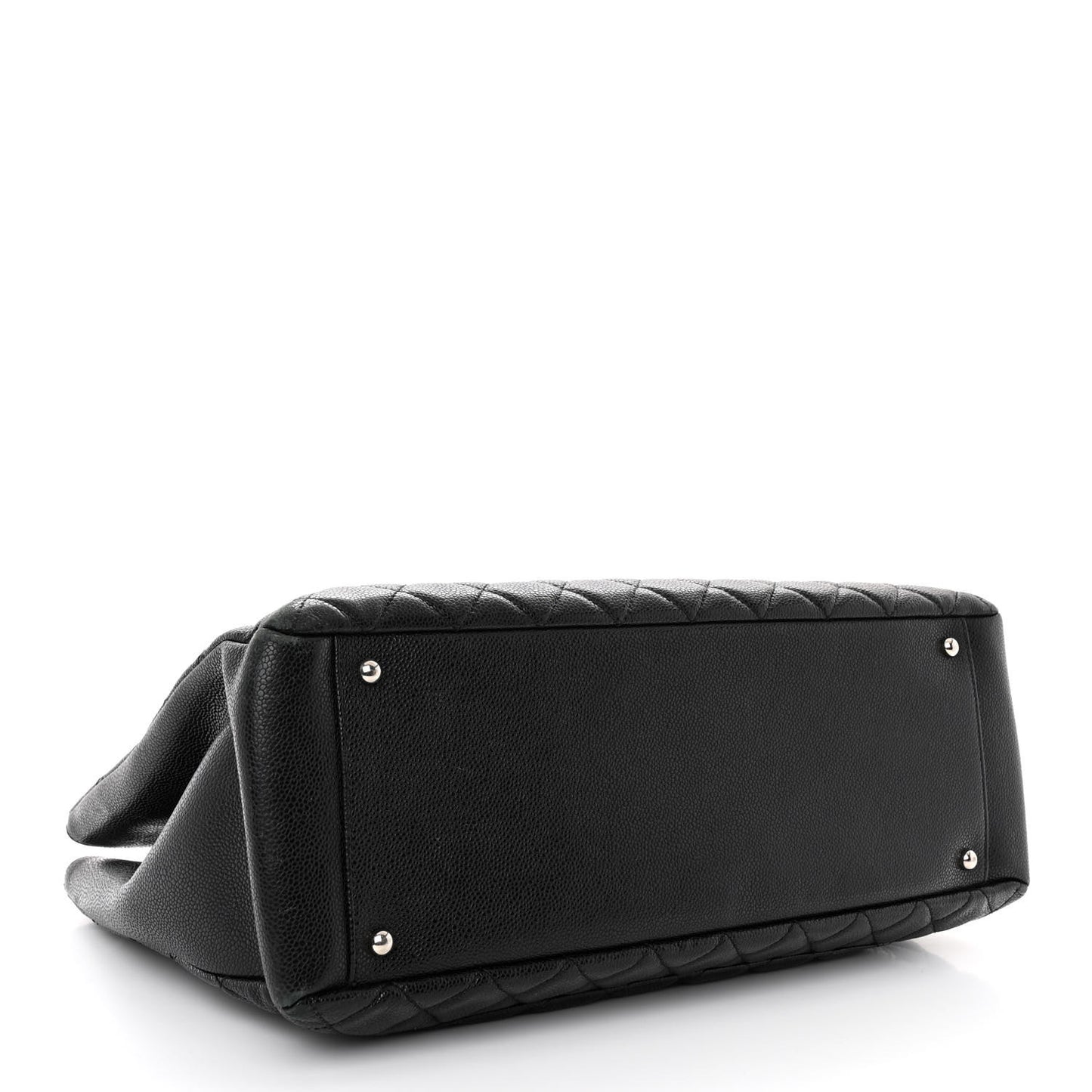 Caviar Quilted XL Grand Shopping Tote GST Black