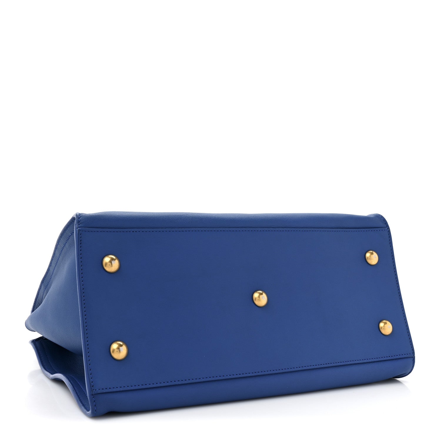 Saint Laurent Calfskin Small Classic Y Cabas Royal Blue 4 of 16