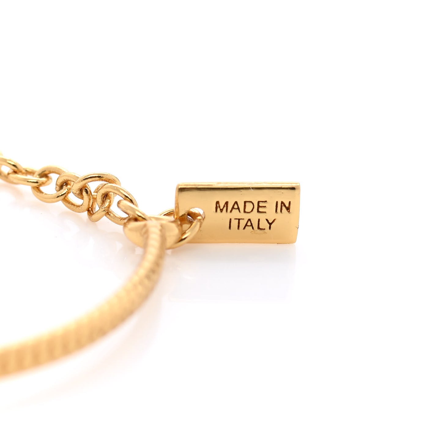 Metal Baguette Bracelet Gold