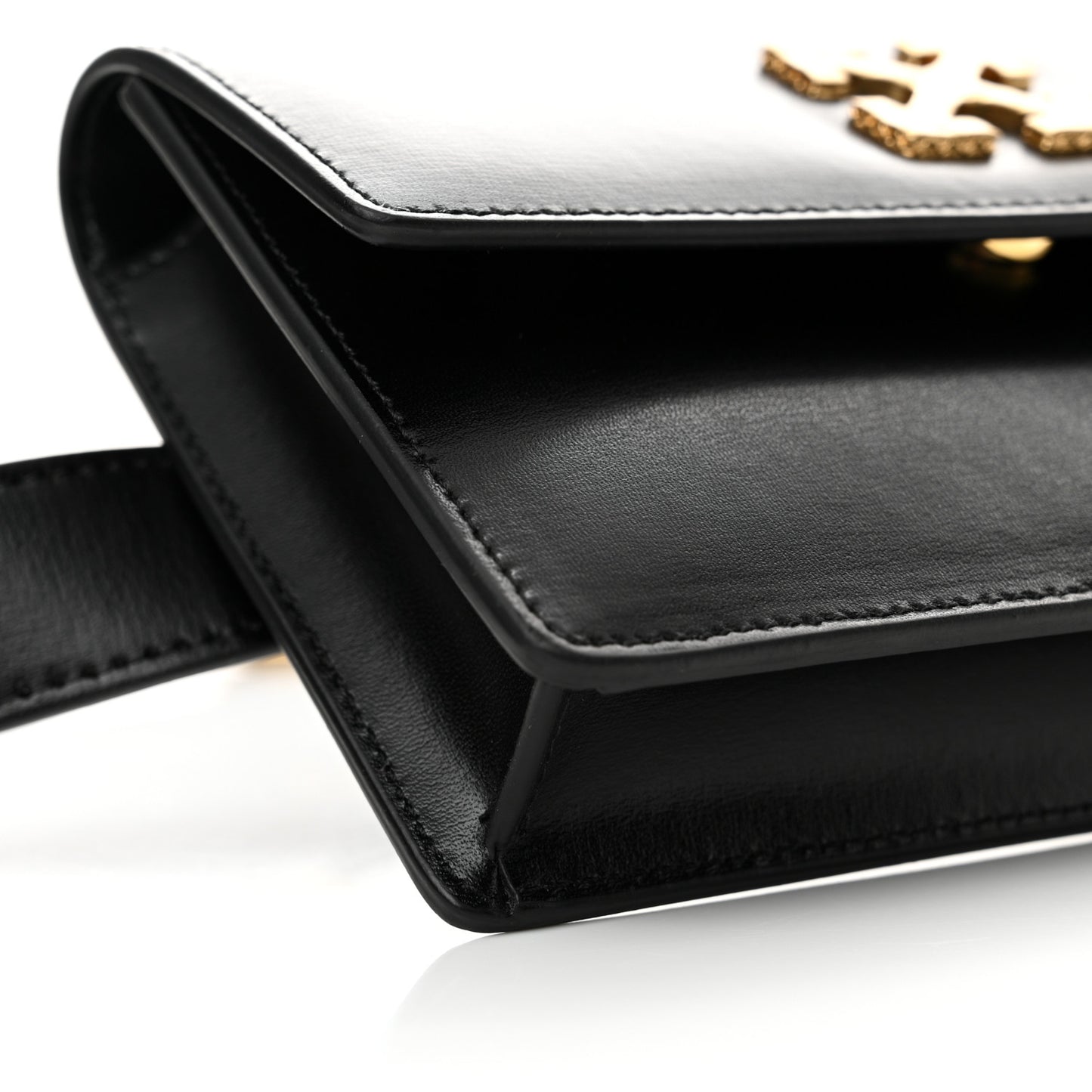 Calfskin Jitney Belt Bag Black