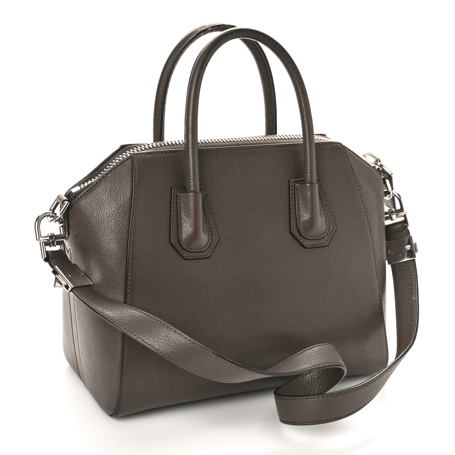 Givenchy Sugar Goatskin Small Antigona Heather Grey 2 of 12