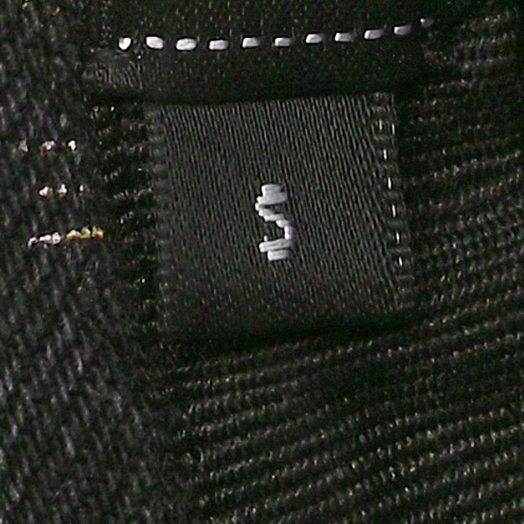 Denim Mood Cloche Bucket Hat S Black