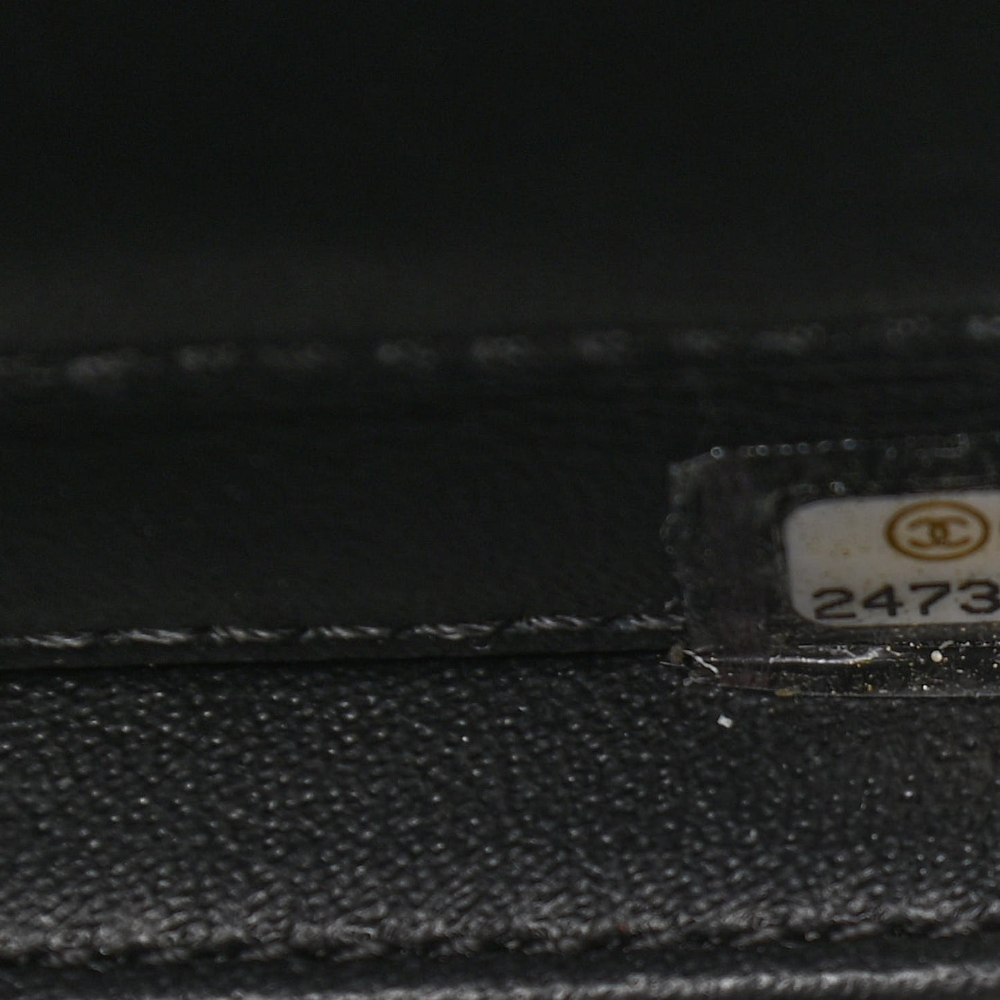 Caviar Quilted Small CC Filigree Vanity Case Beige Black