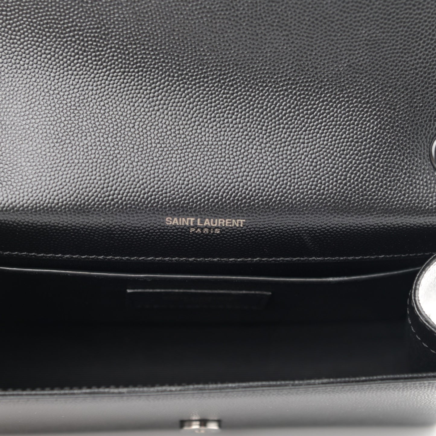 Grain De Poudre Small Monogram Kate Satchel Black