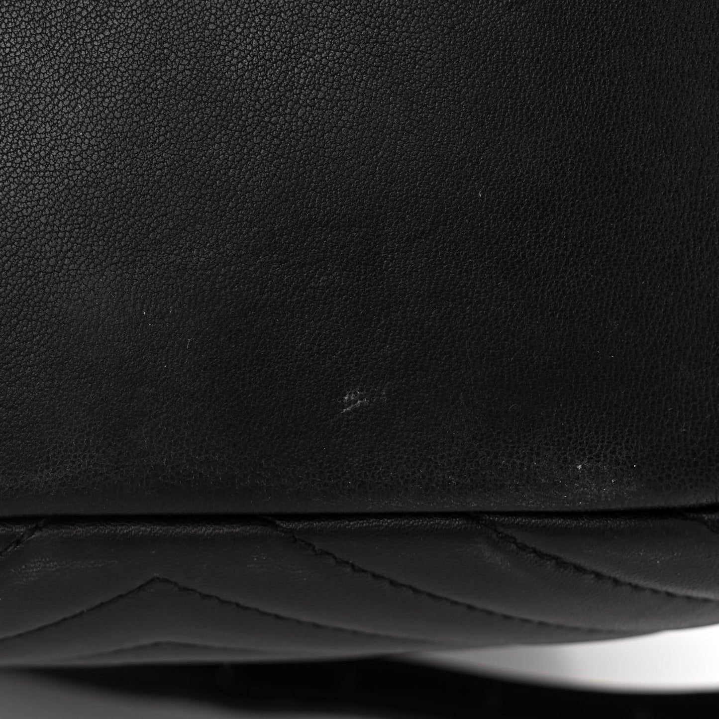 Lambskin Matelasse Monogram Joe Backpack Black