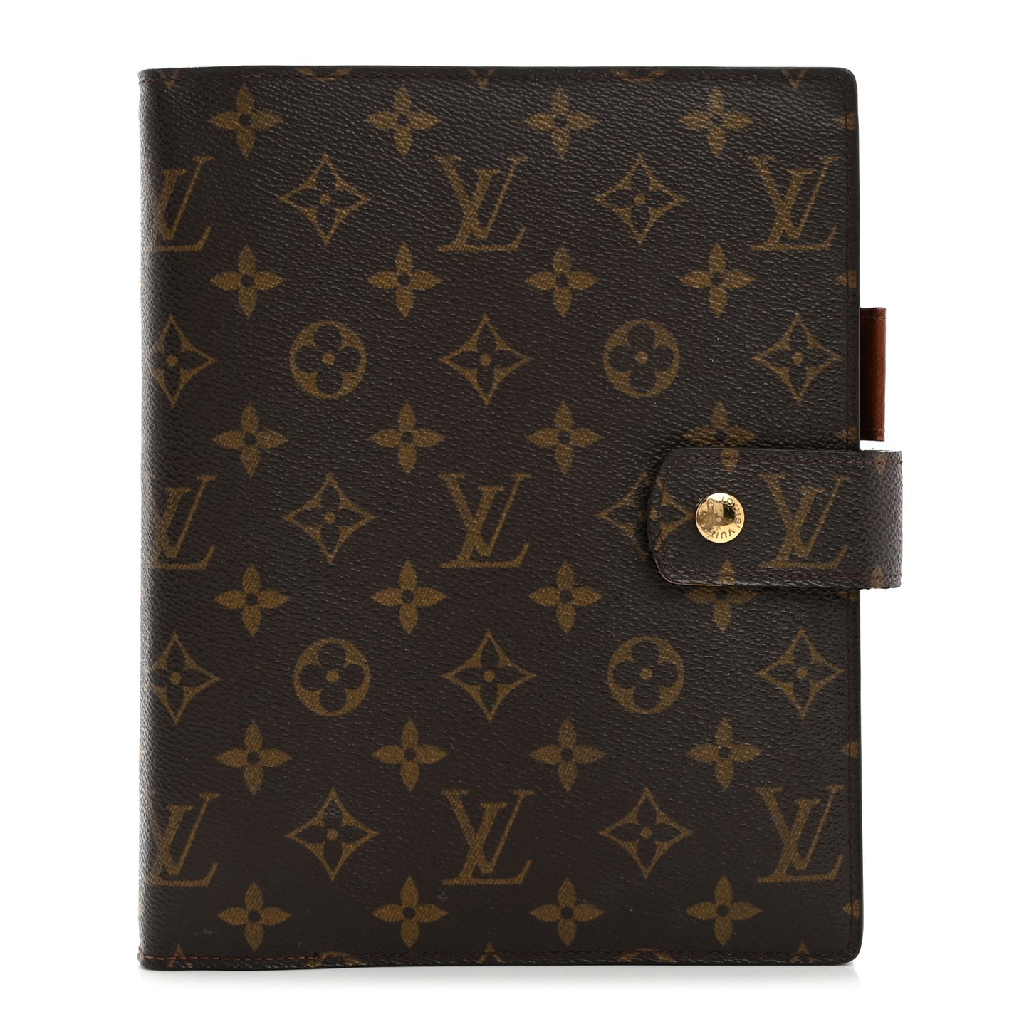 Monogram Large Ring Agenda Cover