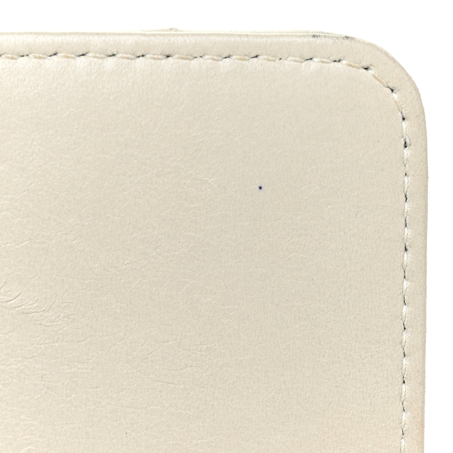 Lambskin Matelasse Small Vicky Chain Bag White
