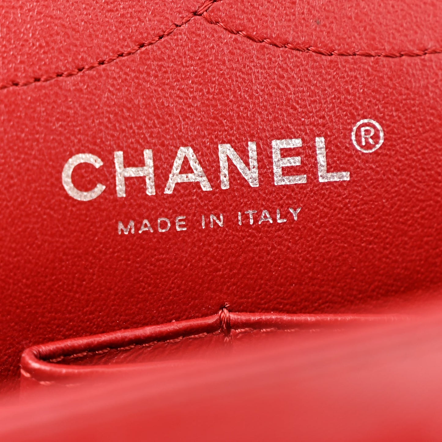 Patent Quilted 2.55 Reissue 227 Flap Red