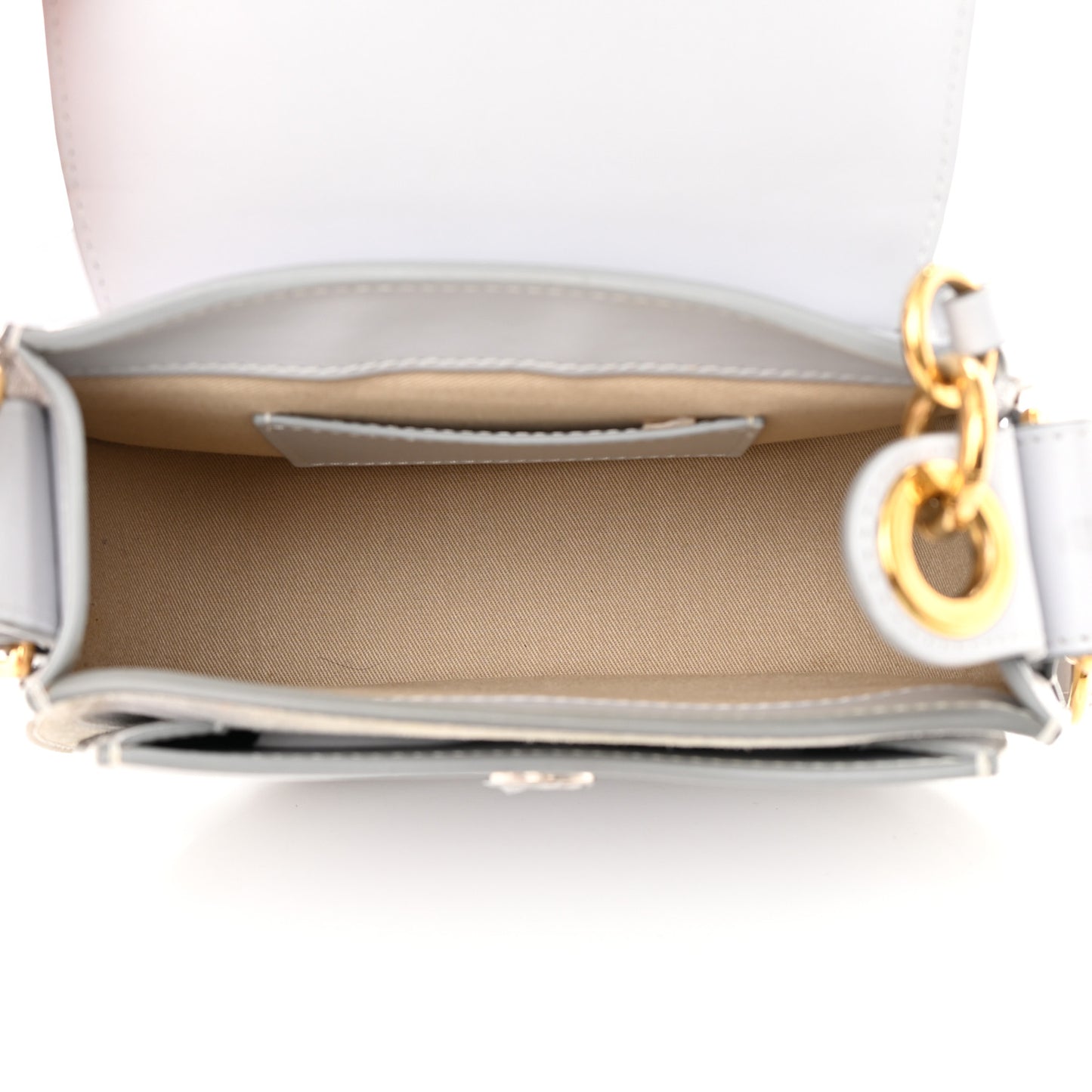 Calfskin Small Tess Bag Light Cloud