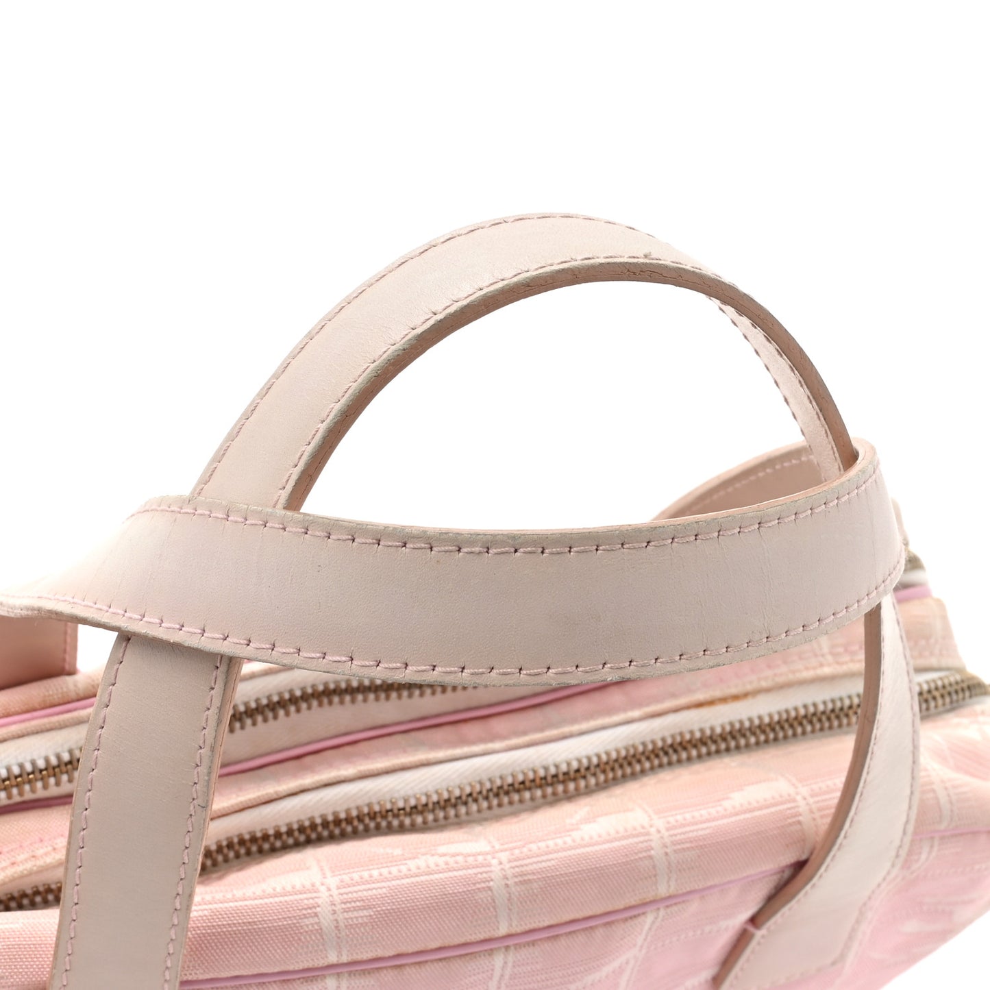 Nylon Small Travel Tote Pink
