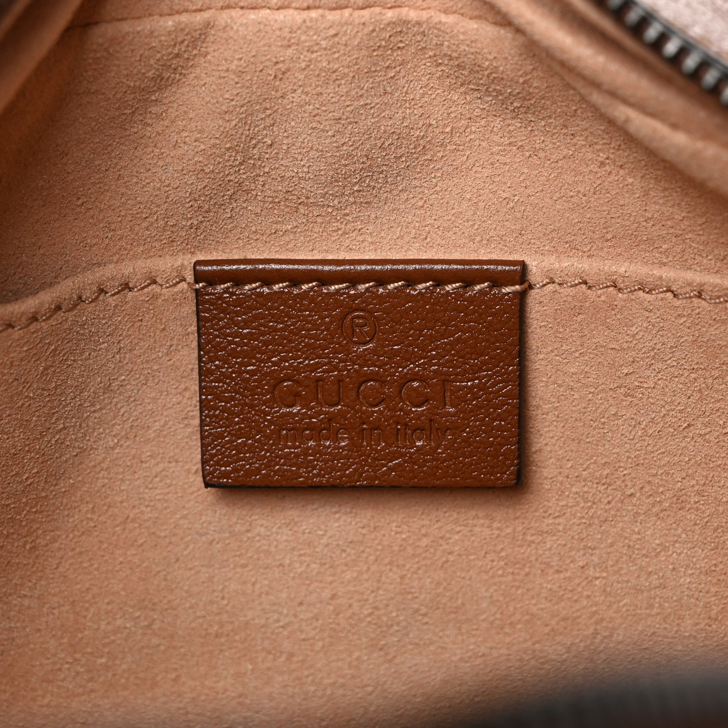 Glazed Calfskin Matelasse Diagonal Small GG Marmont Chain Shoulder Bag Cuir