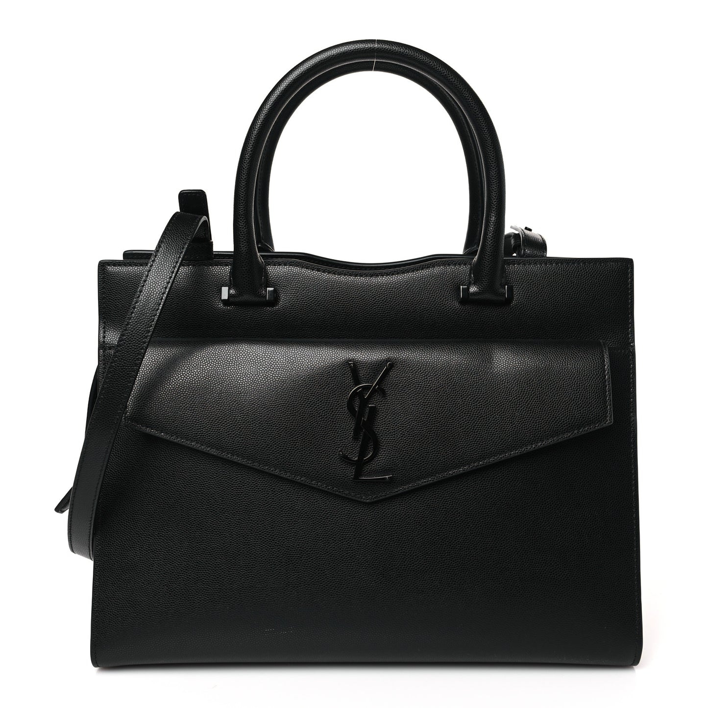 Grain De Poudre Medium Uptown Tote Black