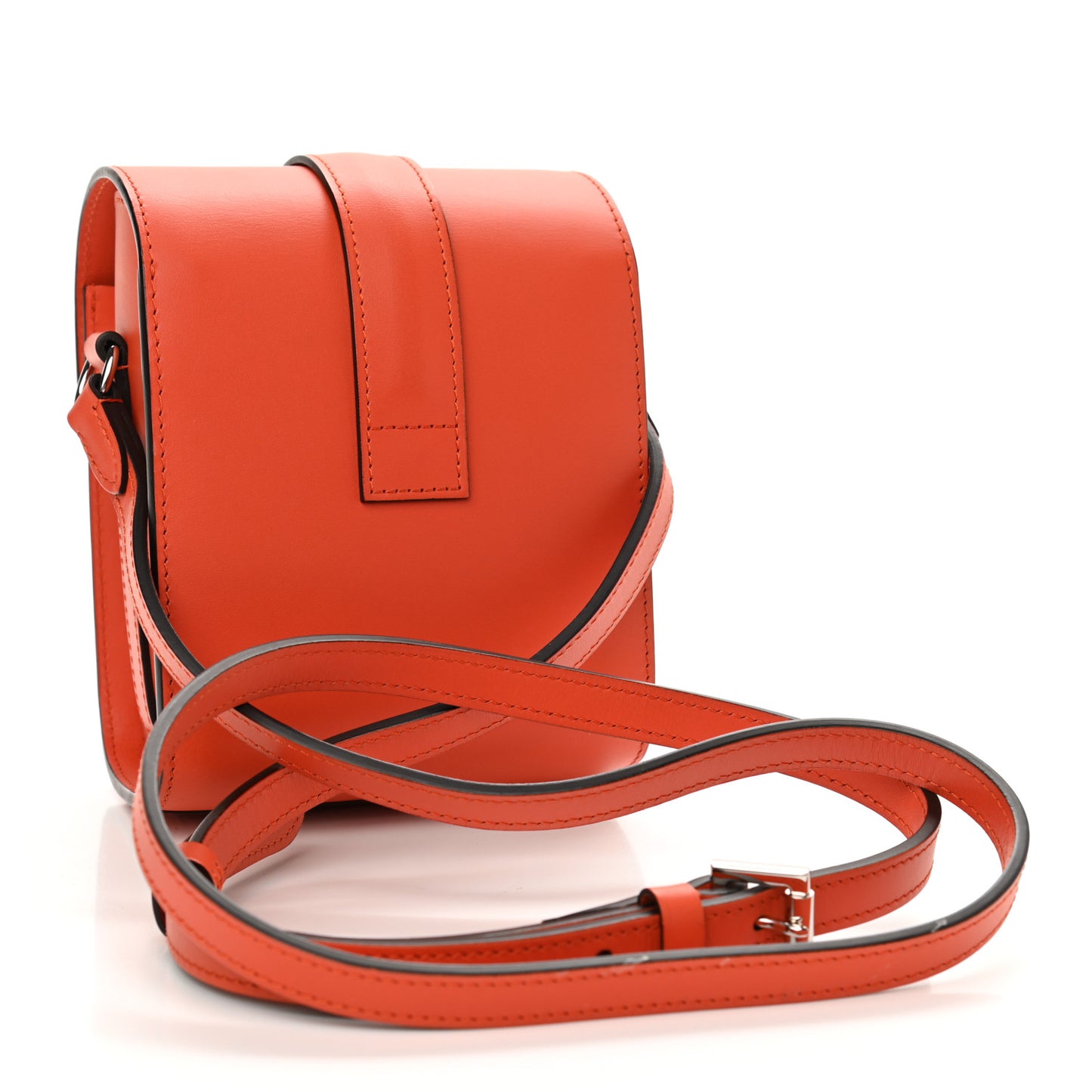 Box Calfskin Cabotine Orange