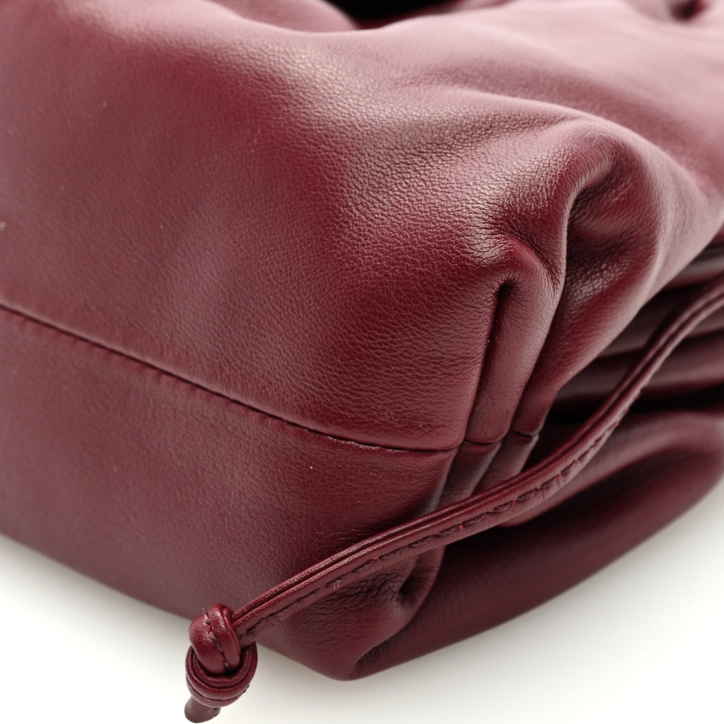 Butter Calfskin The Mini Pouch Bordeaux