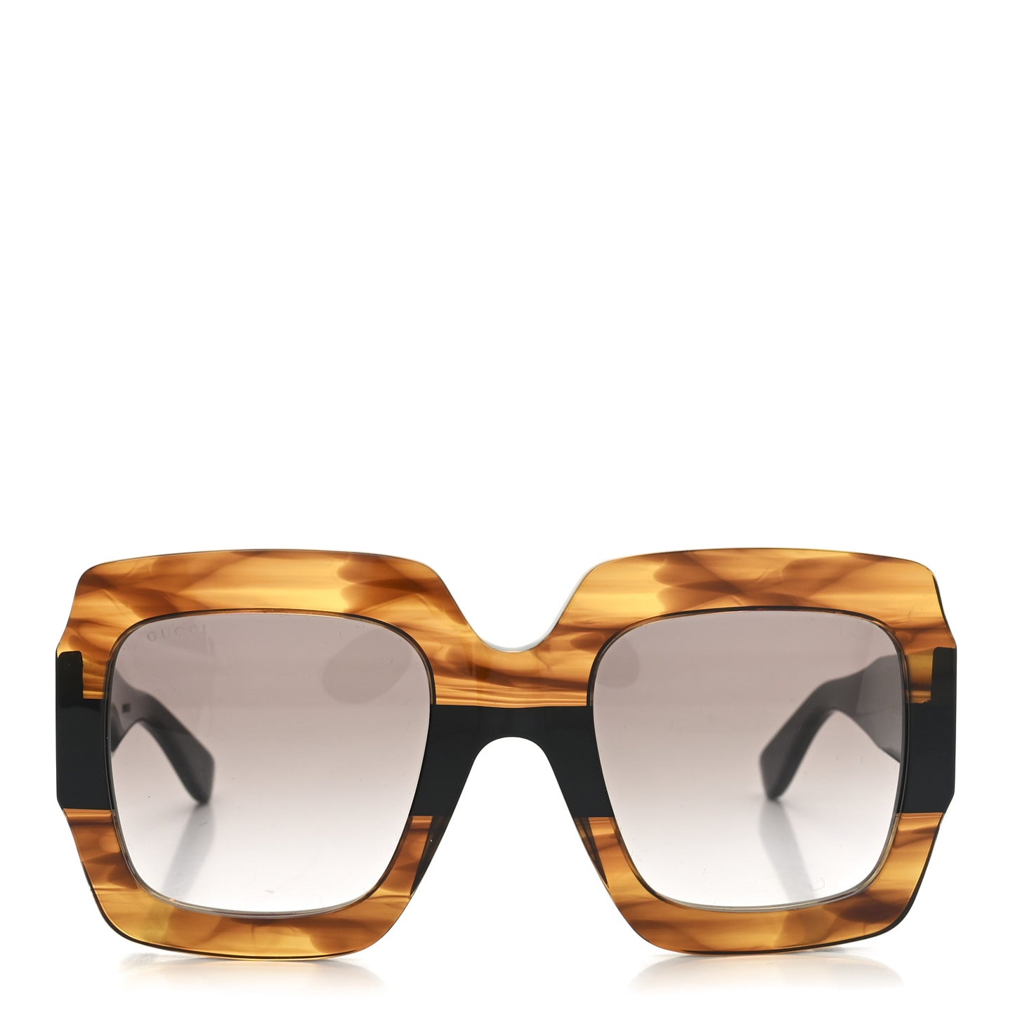 Square Frame GG0178S Sunglasses Havana