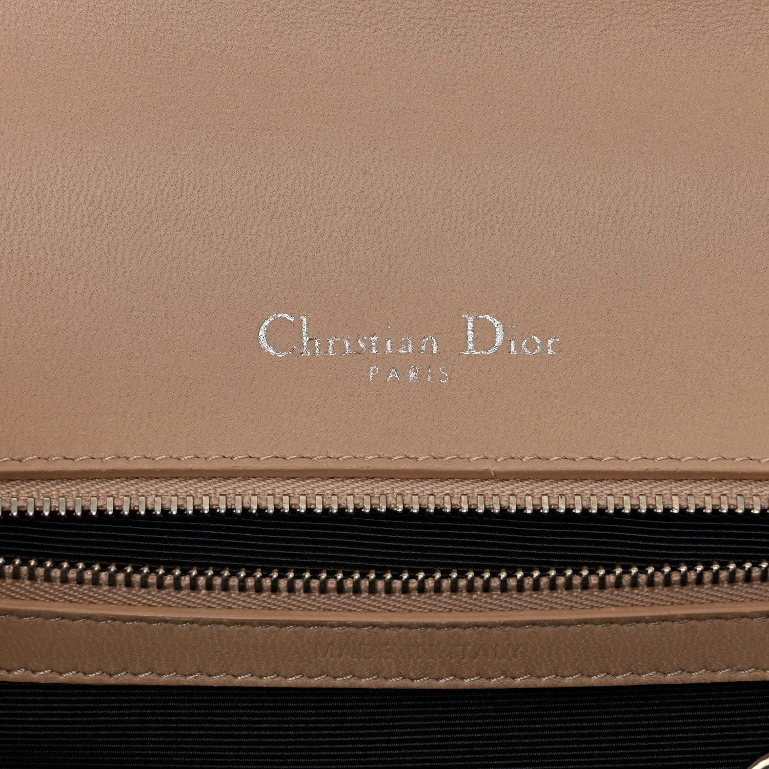 Christian Dior Lambskin Medium Diorama Flap Bag Nude 6 of 12