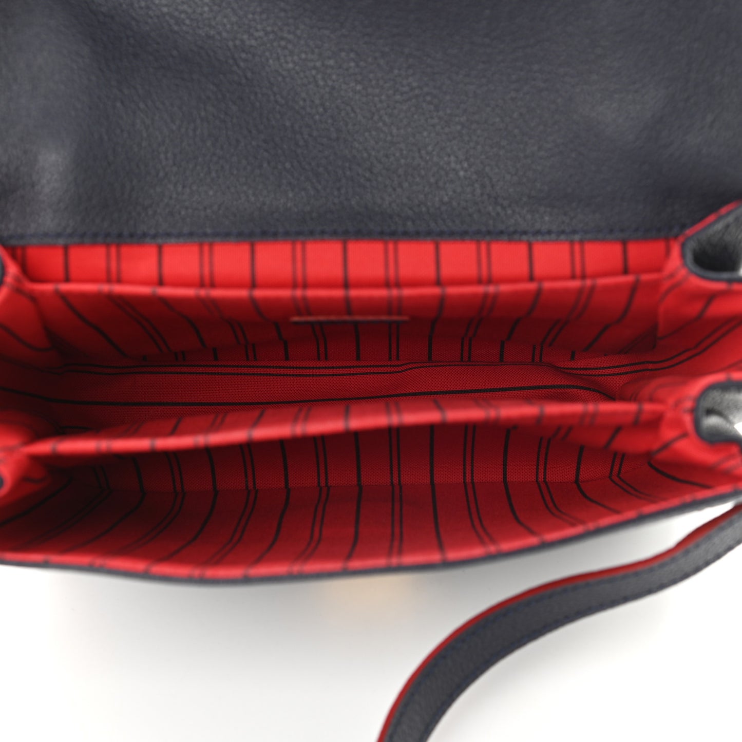 Empreinte Pochette Metis Marine Rouge