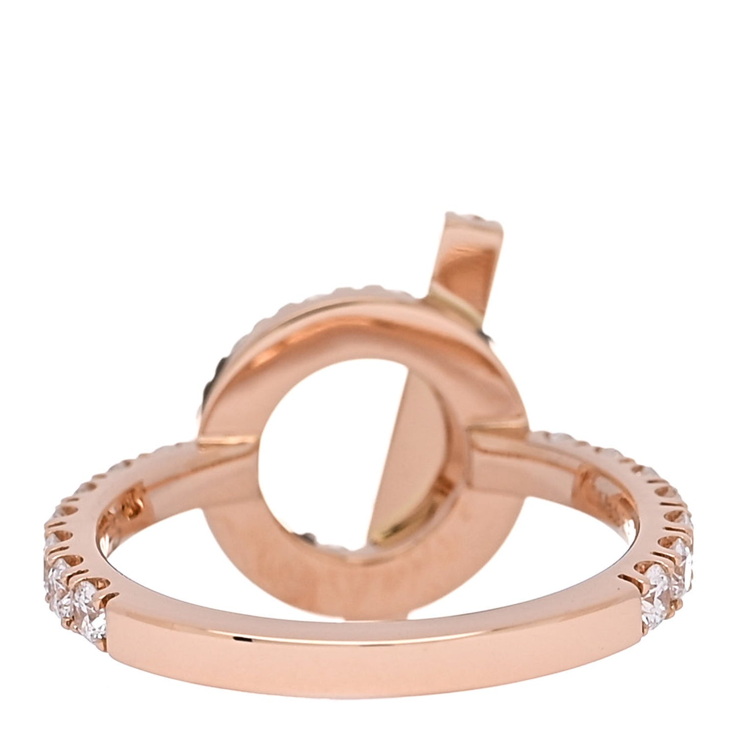 18K Rose Gold Diamond Finesse Ring 49 4.75