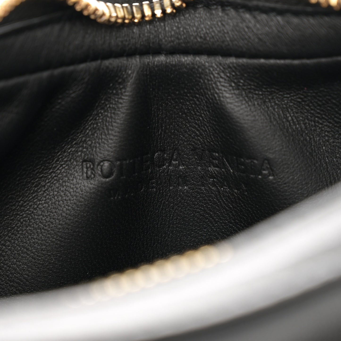Smooth Calfskin Hula Hoop Shoulder Bag Black