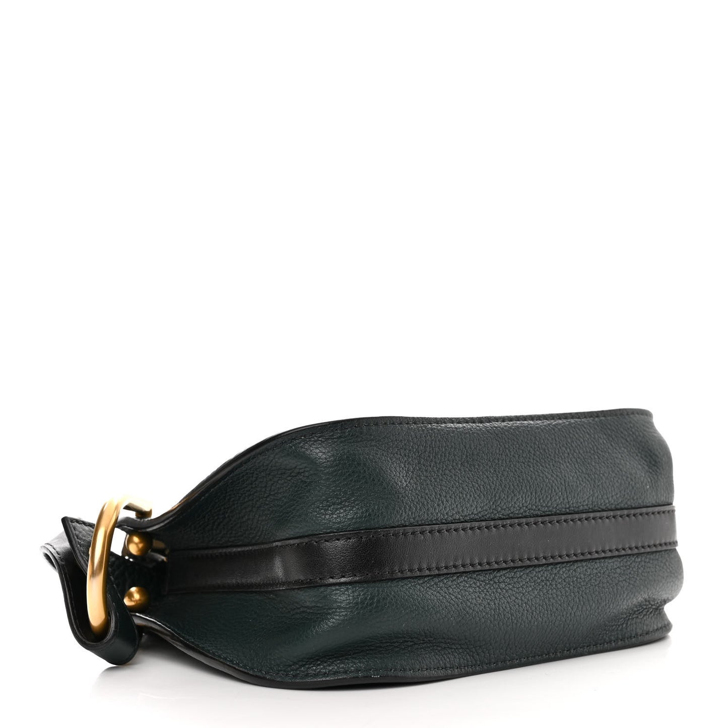 Grained Calfskin Nano Hayley Hobo Rainforest