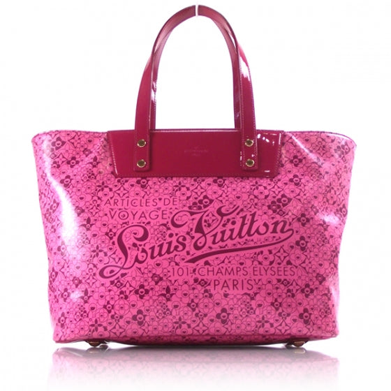 【こっちゃん】ルイヴィトン コスミックブラッサム トートPM ローズ Louis Vuitton Cosmic Blossom PM Tote Bag Rose 12397 – FASHIONPHILE