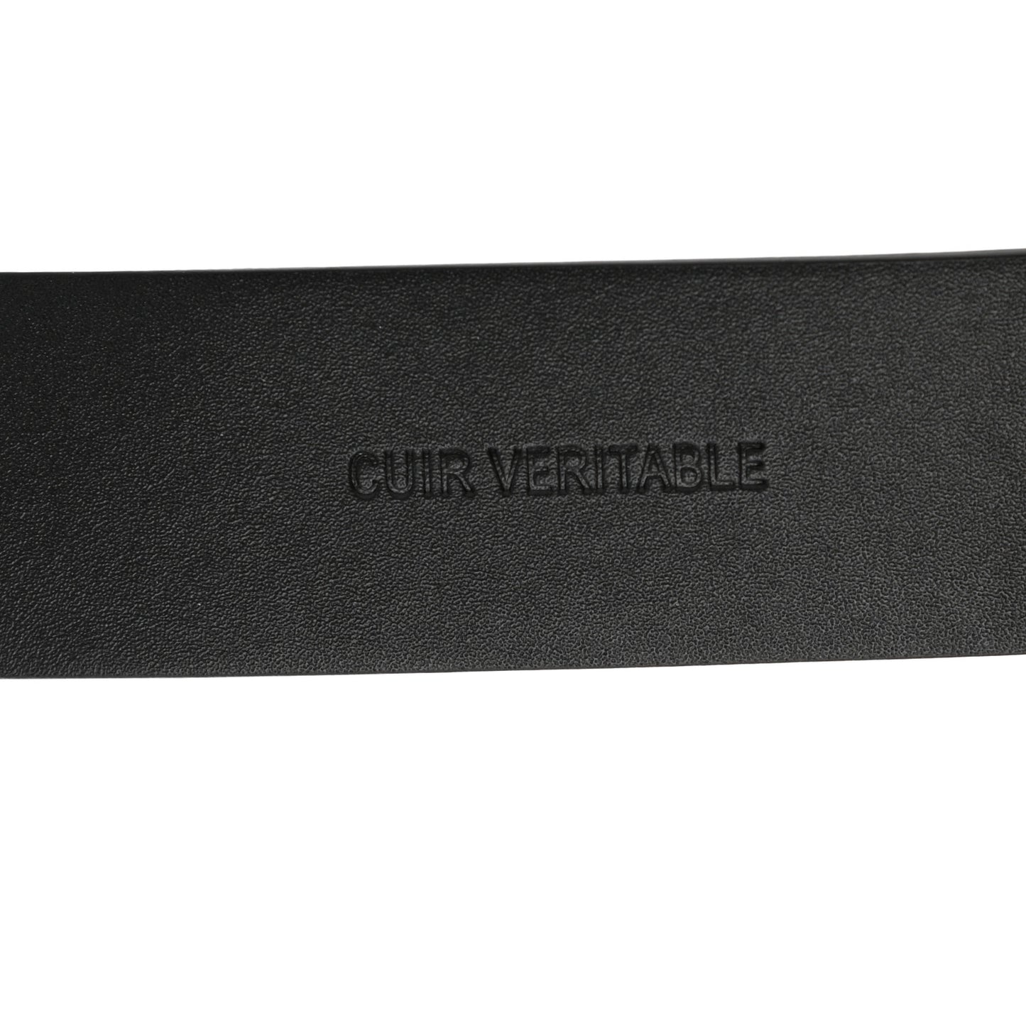 Calfskin Pearl Crystal CC Belt 75 30 Black