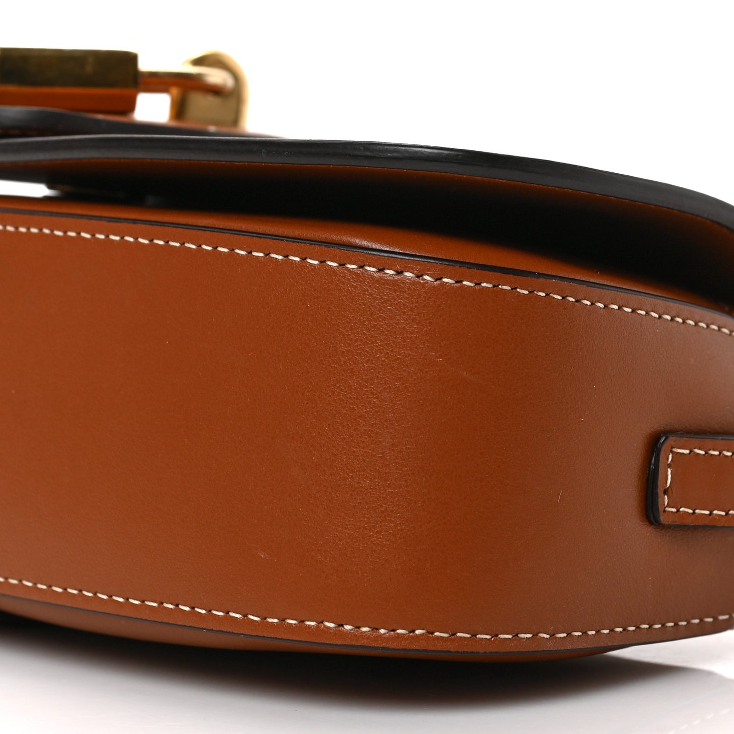 Smooth Calfskin Tabou Clutch On Strap Tan