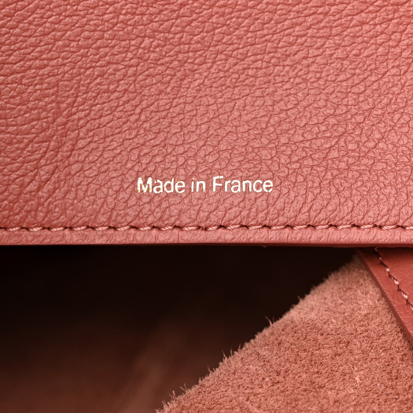Grained Calfskin Mini So Cool Satchel Pink