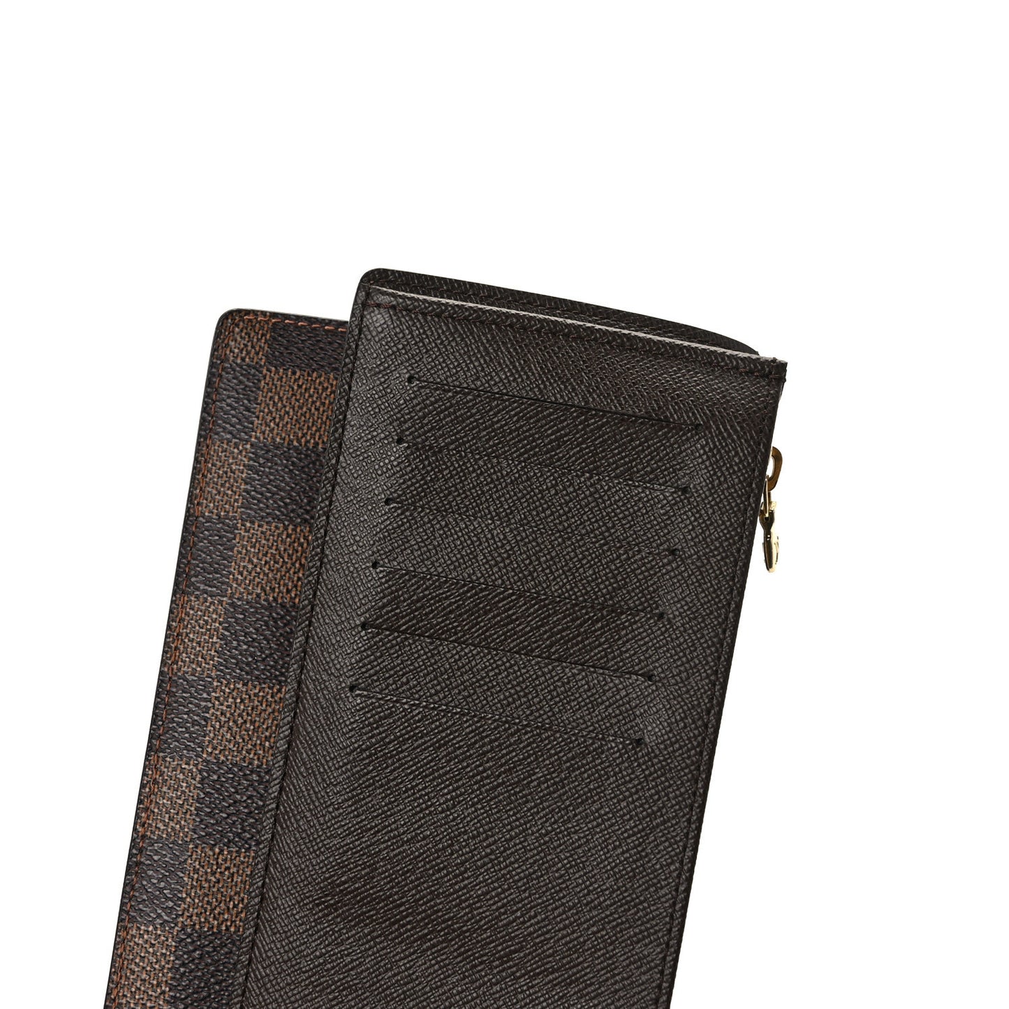 Damier Ebene Portefeuille Brazza Wallet