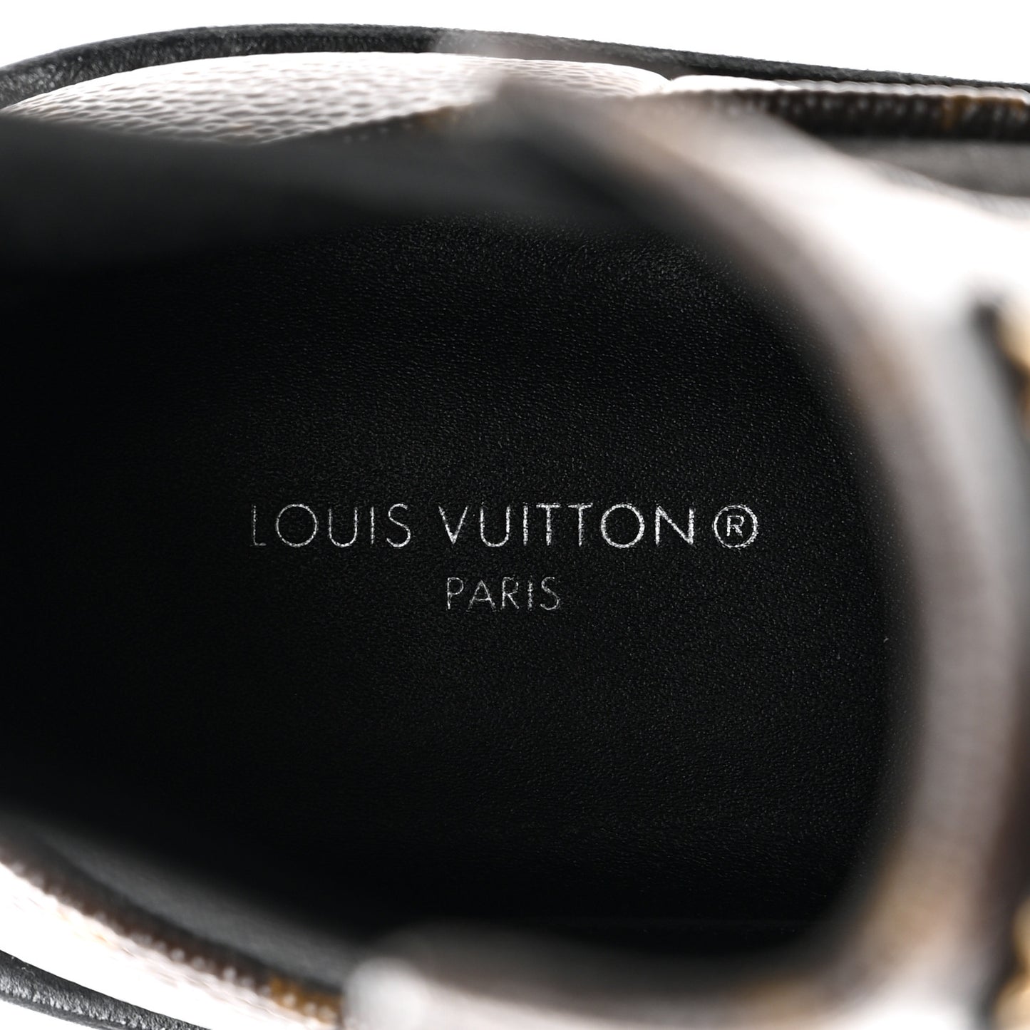 Patent Monogram LV Beaubourg Ankle Boots 38 Black