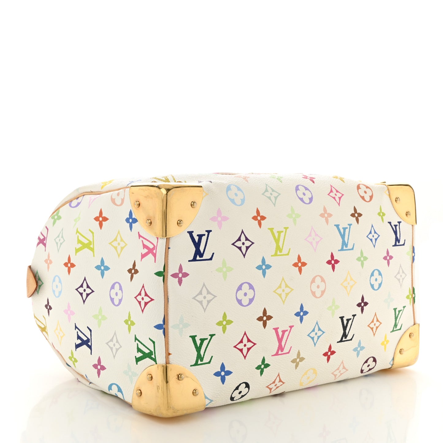 Monogram Multicolor Speedy 30 White