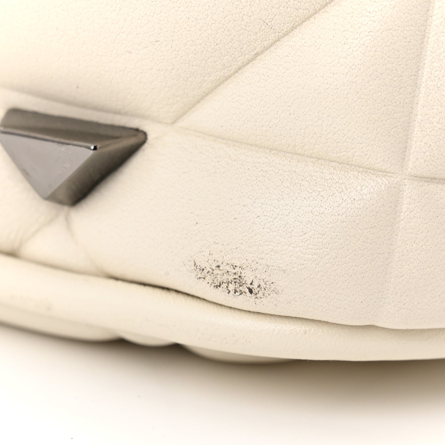 Calfskin Cannage Small The Lady 95.22 Ivory