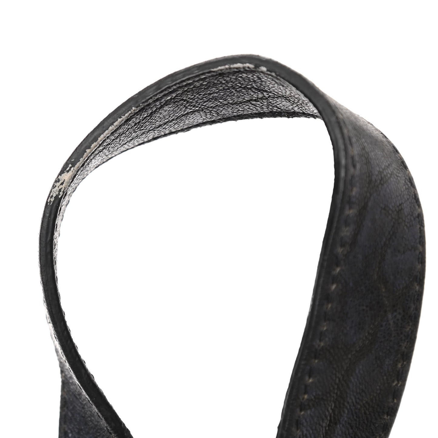 Metallic Shrunken Calfskin Alexa Midnight Blue