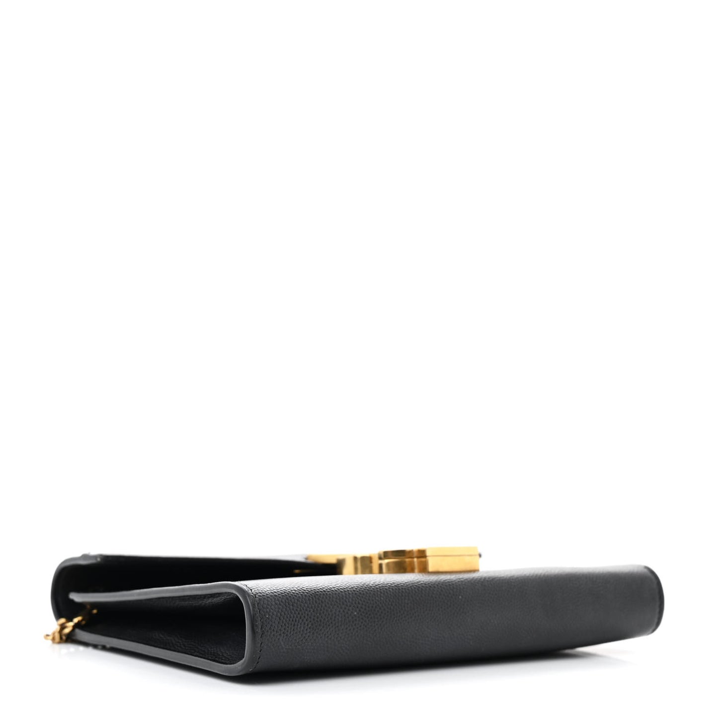 Grain De Poudre Monogram Cassandra Chain Wallet Black