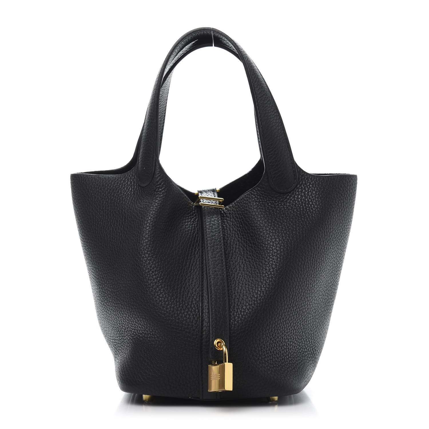 Hermes Taurillon Clemence Picotin Lock 18 PM Black 1 of 10