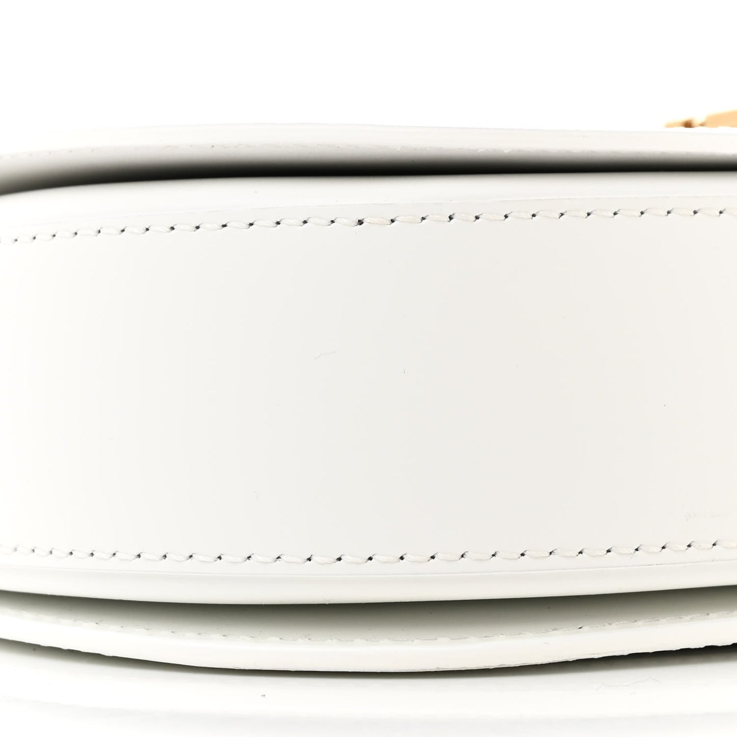 Calfskin Large Greca Goddess Shoulder Bag White