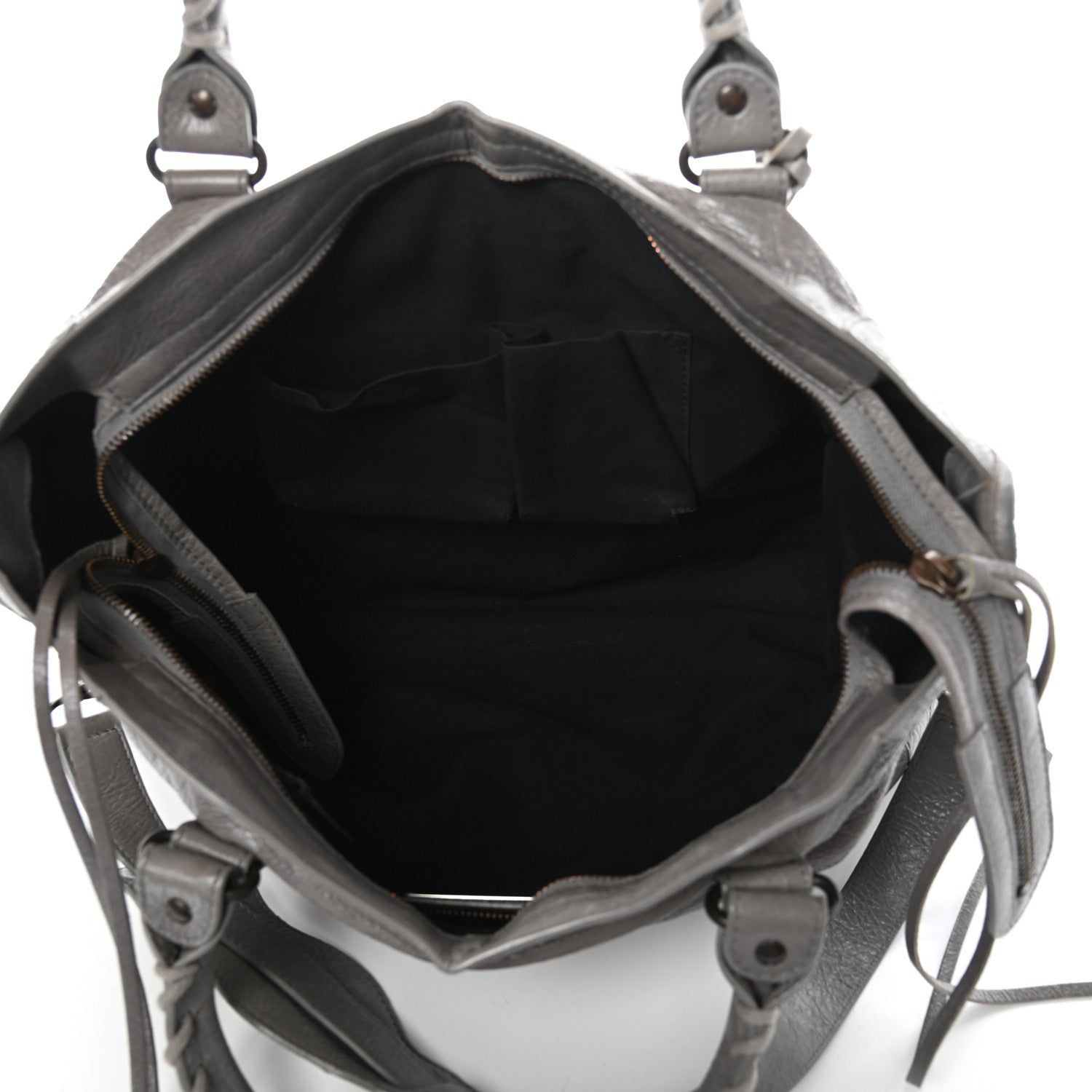 Balenciaga Agneau Classic Hardware City Gris Pyrite 5 of 8