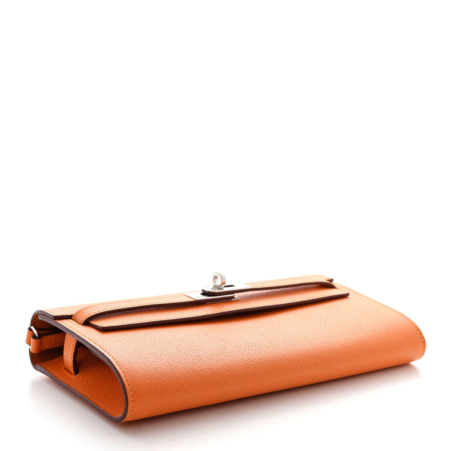 Hermes Epsom Kelly Wallet To Go Abricot 4 of 11