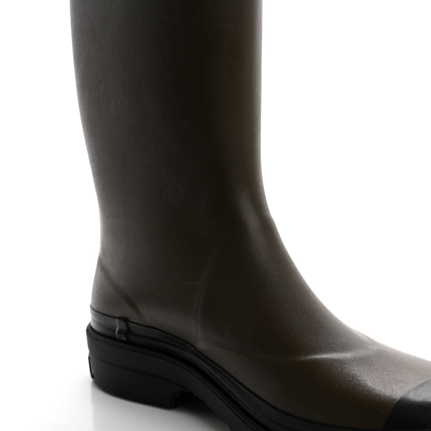 Caoutchouk CC High Boots 41 Khaki Black