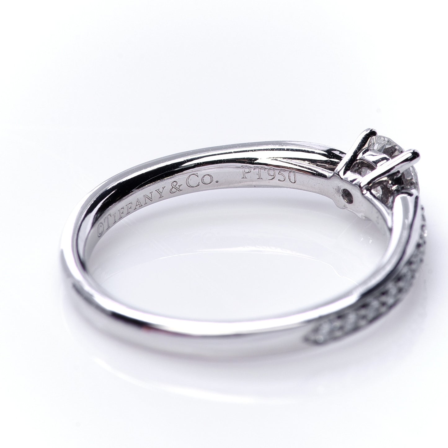 Platinum Diamond .28ct Harmony Engagement Ring 47 4
