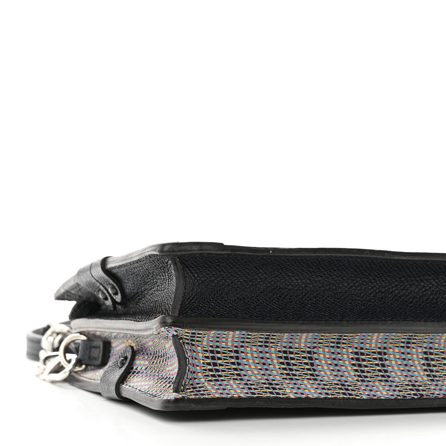 Calfskin Monogram LV Pop Trunk Clutch Blue