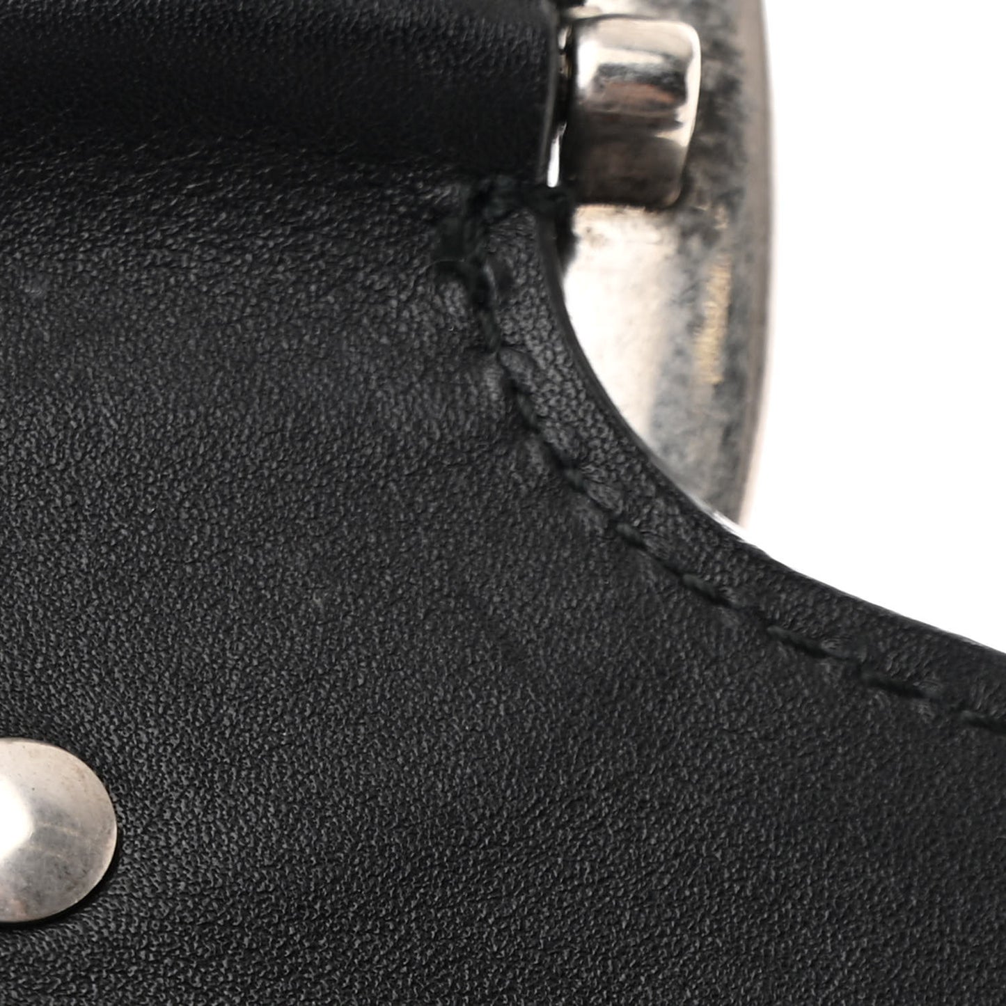 Calfskin Studded Small Dionysus Shoulder Bag Black