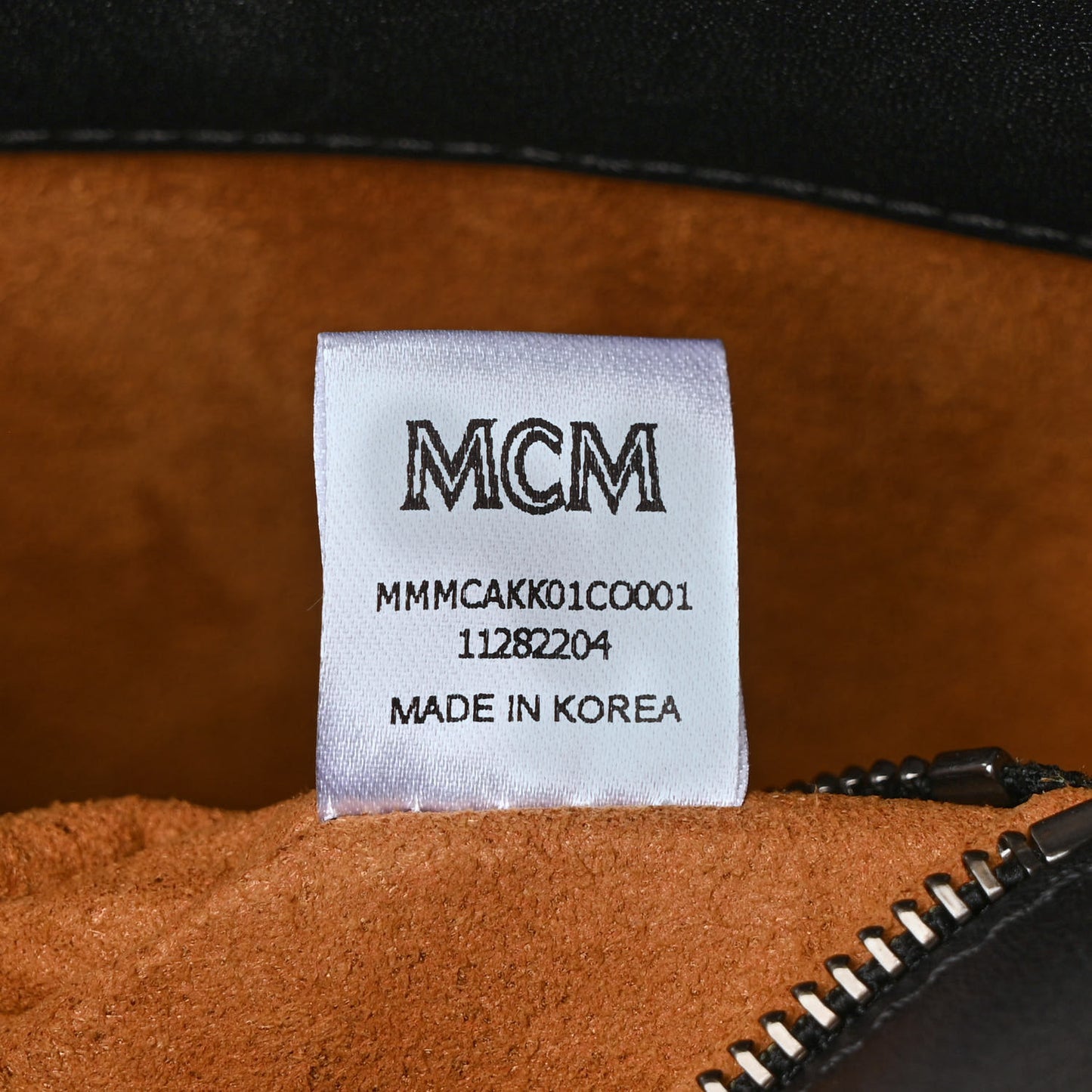 Visetos Small Klassik Messenger Bag Cognac Black